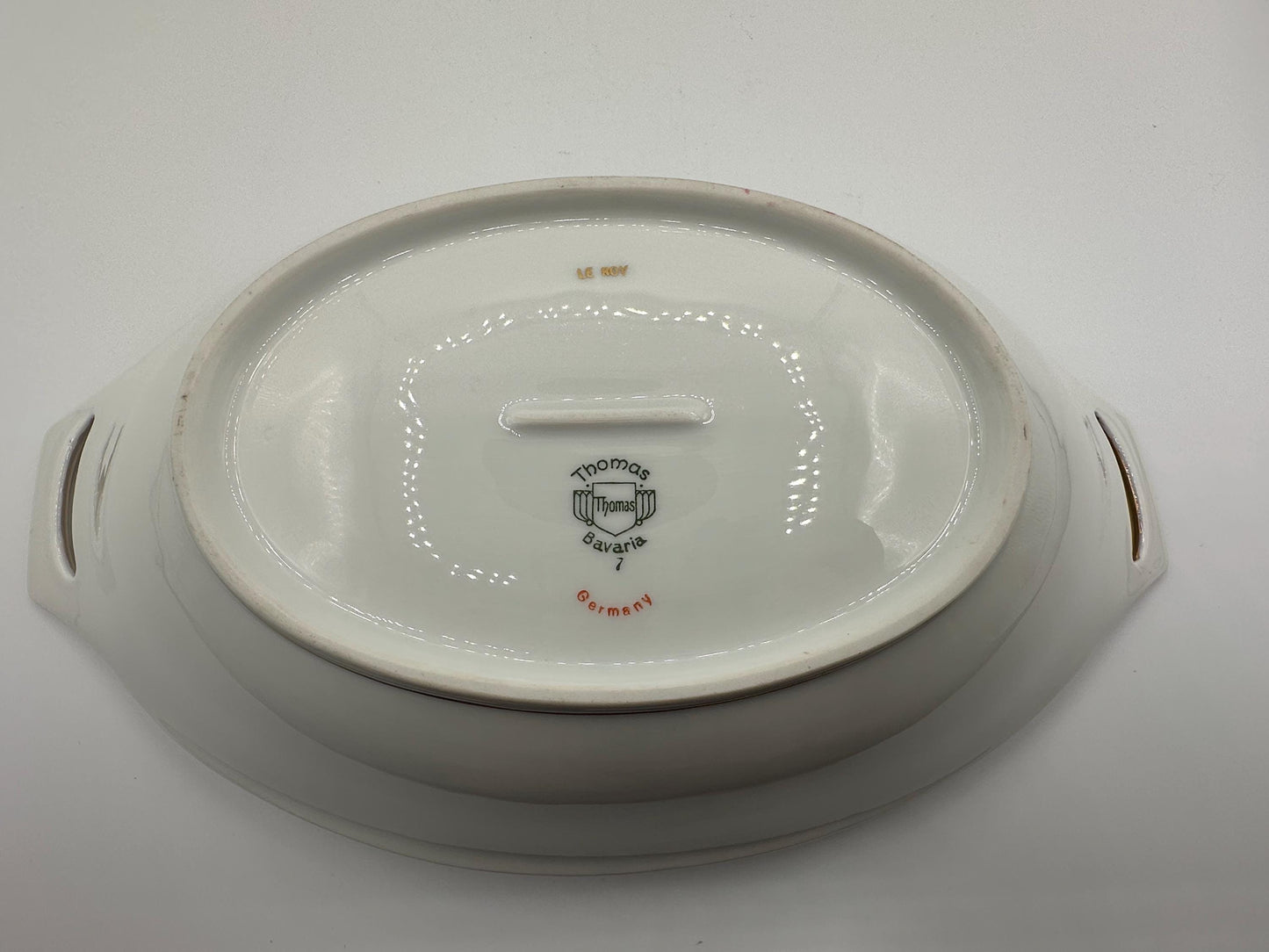 Vintage Bavarian Thomas Porcelain Serving Dish - Elegant German Dinnerware for Entertaining