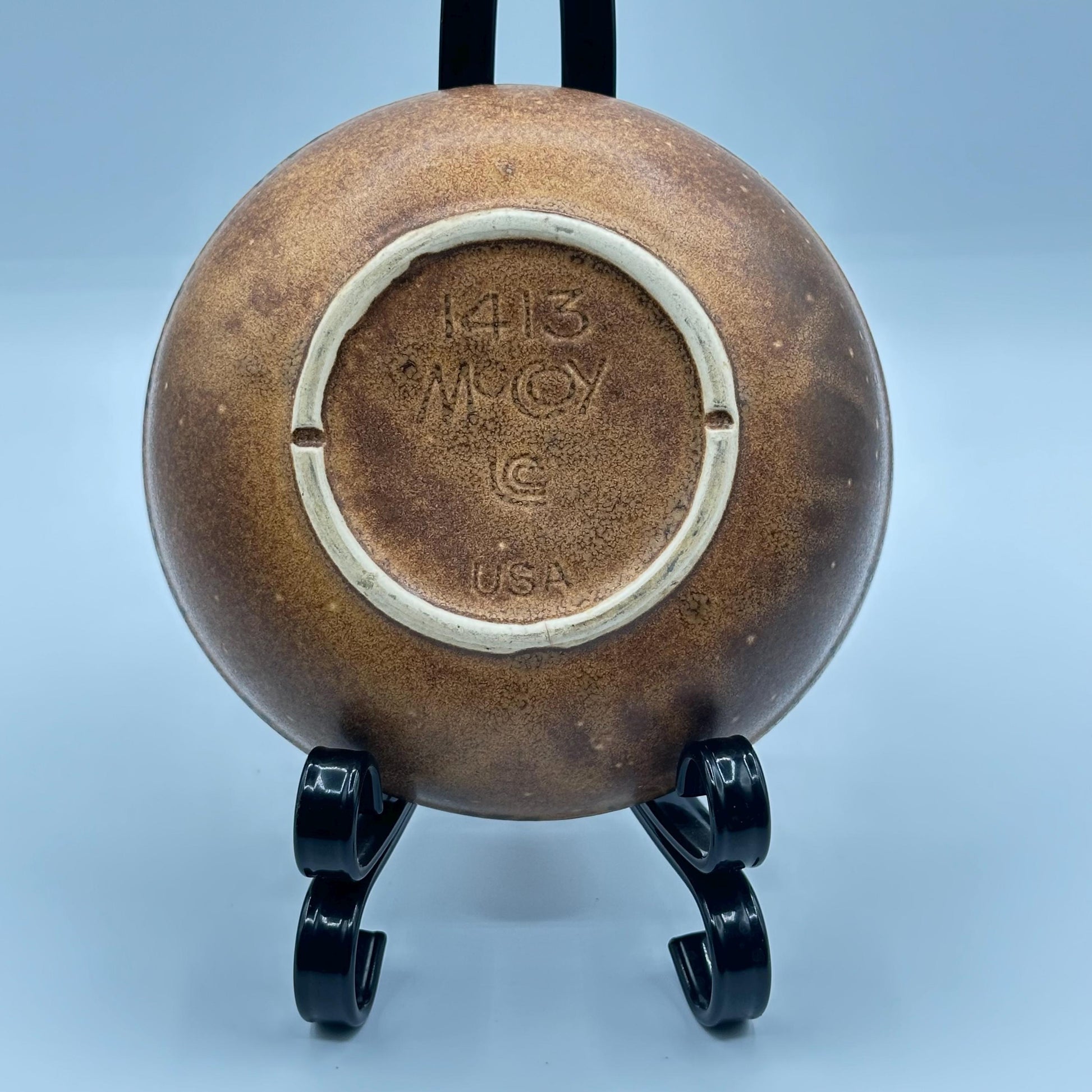 Vintage McCoy Pottery Bowl Set: Mid-Century Brown Glazed Stoneware Collection for Kitchen Décor