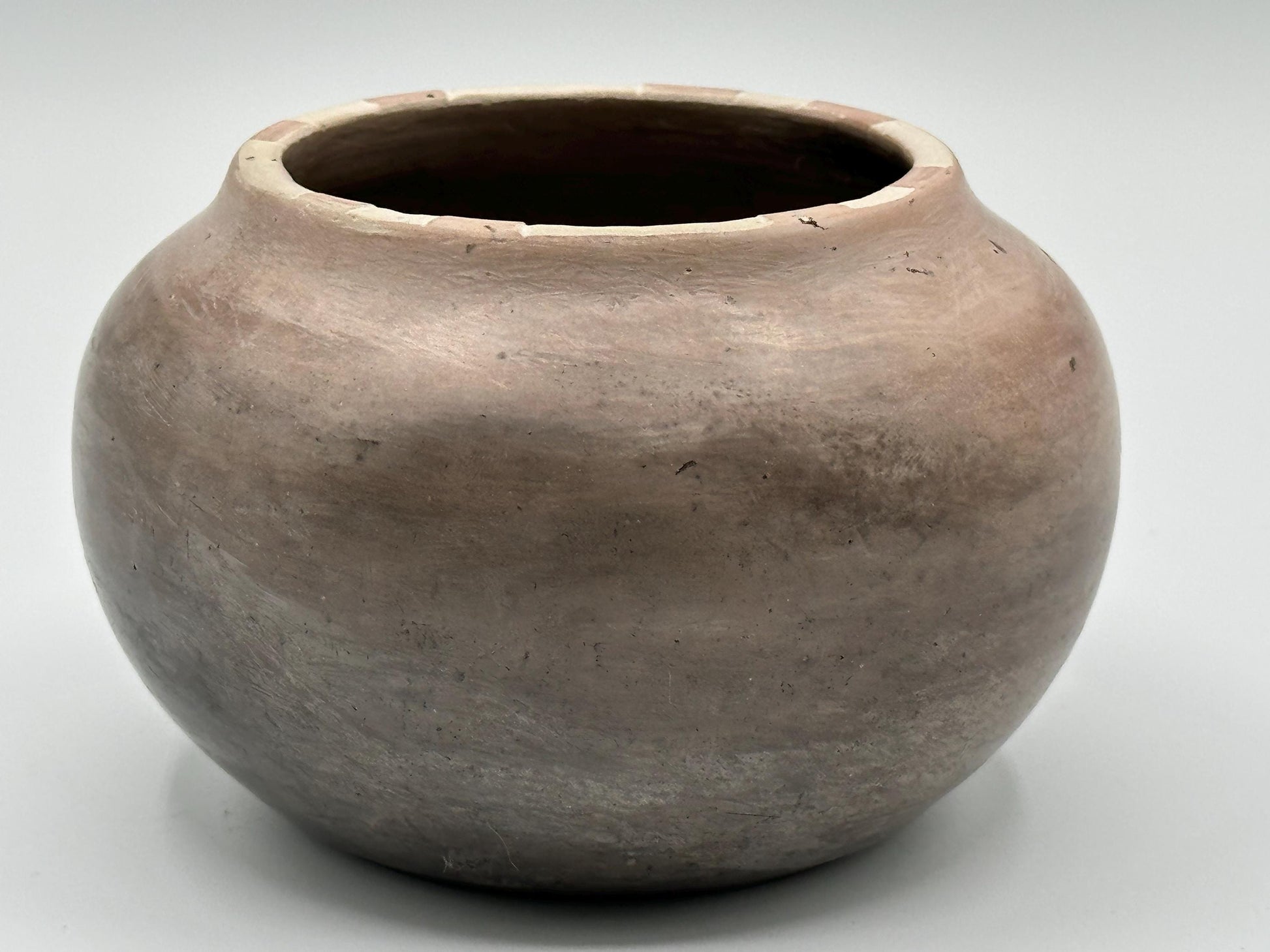 Handcrafted Southwestern Pottery Bowl with Lizard Design - Vintage Boho Rustic Tribal Clay Art Decor