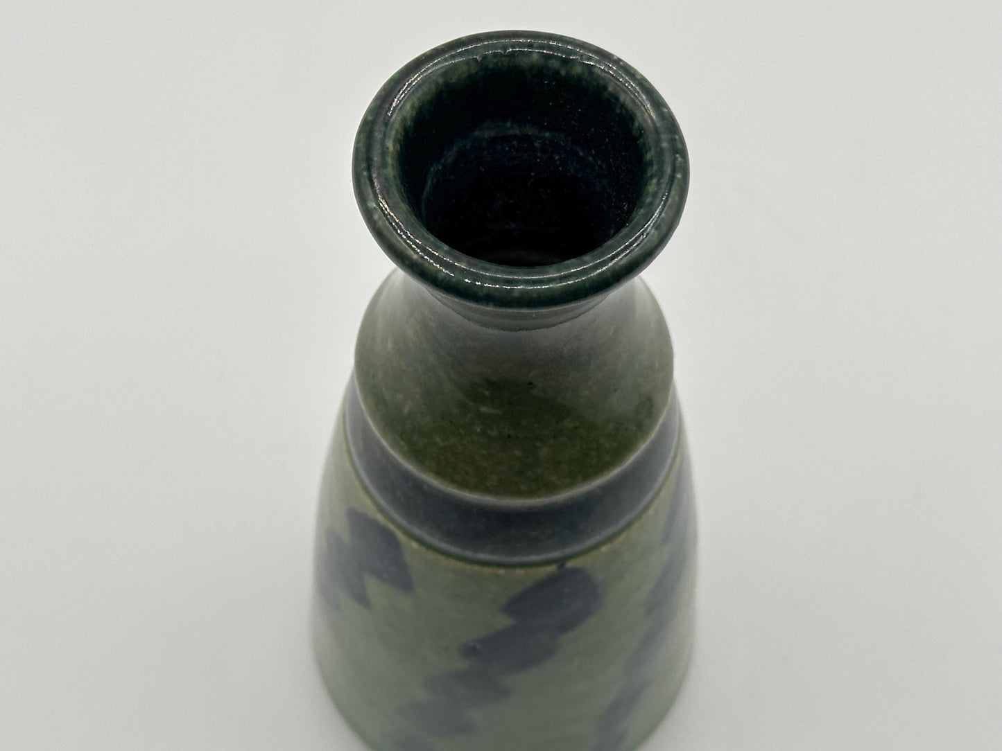 Rare Signed Jerry L. Josserand Studio Art Pottery Vase - Vintage Mid-Century Collector's Piece