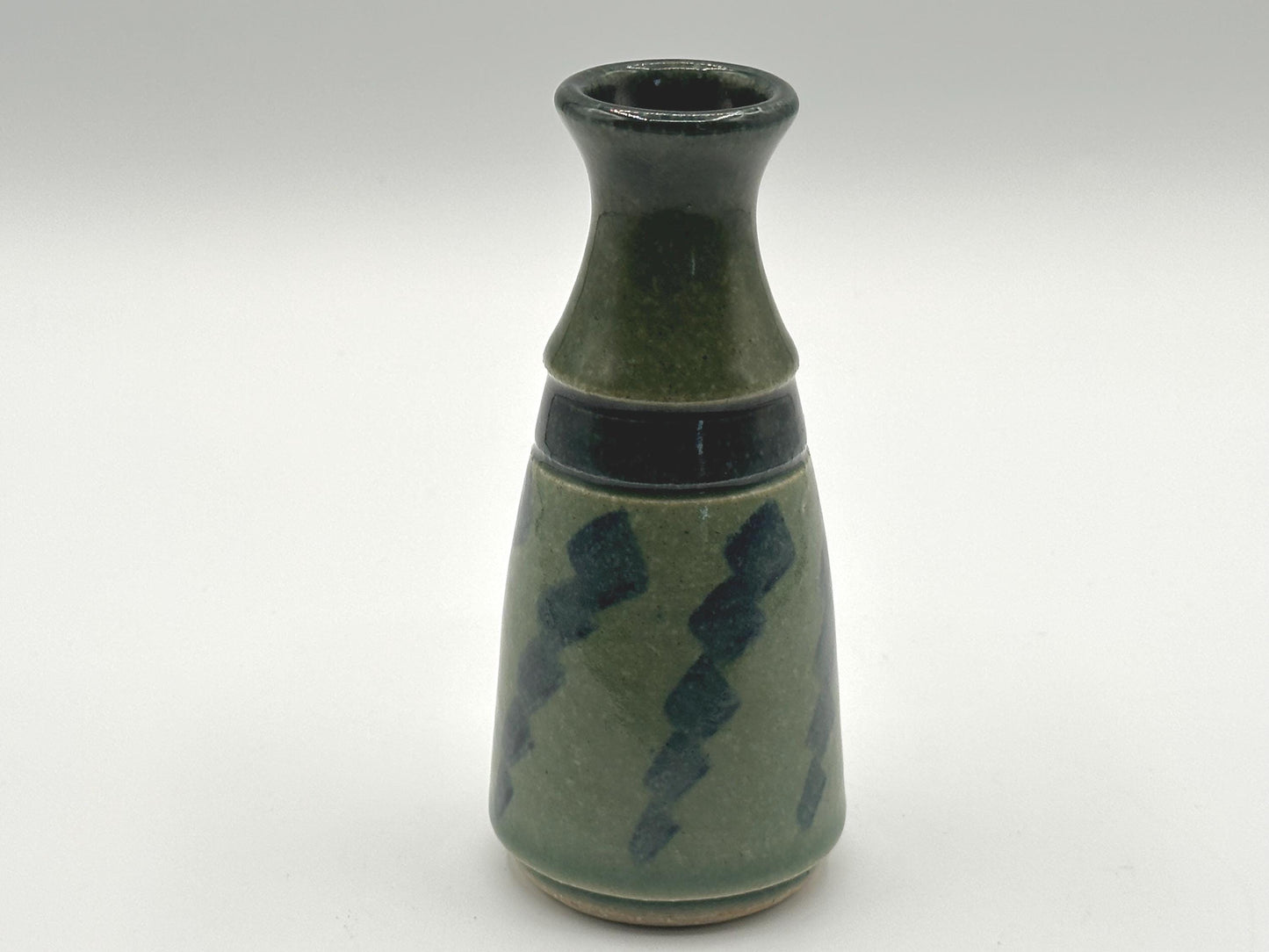 Rare Signed Jerry L. Josserand Studio Art Pottery Vase - Vintage Mid-Century Collector's Piece