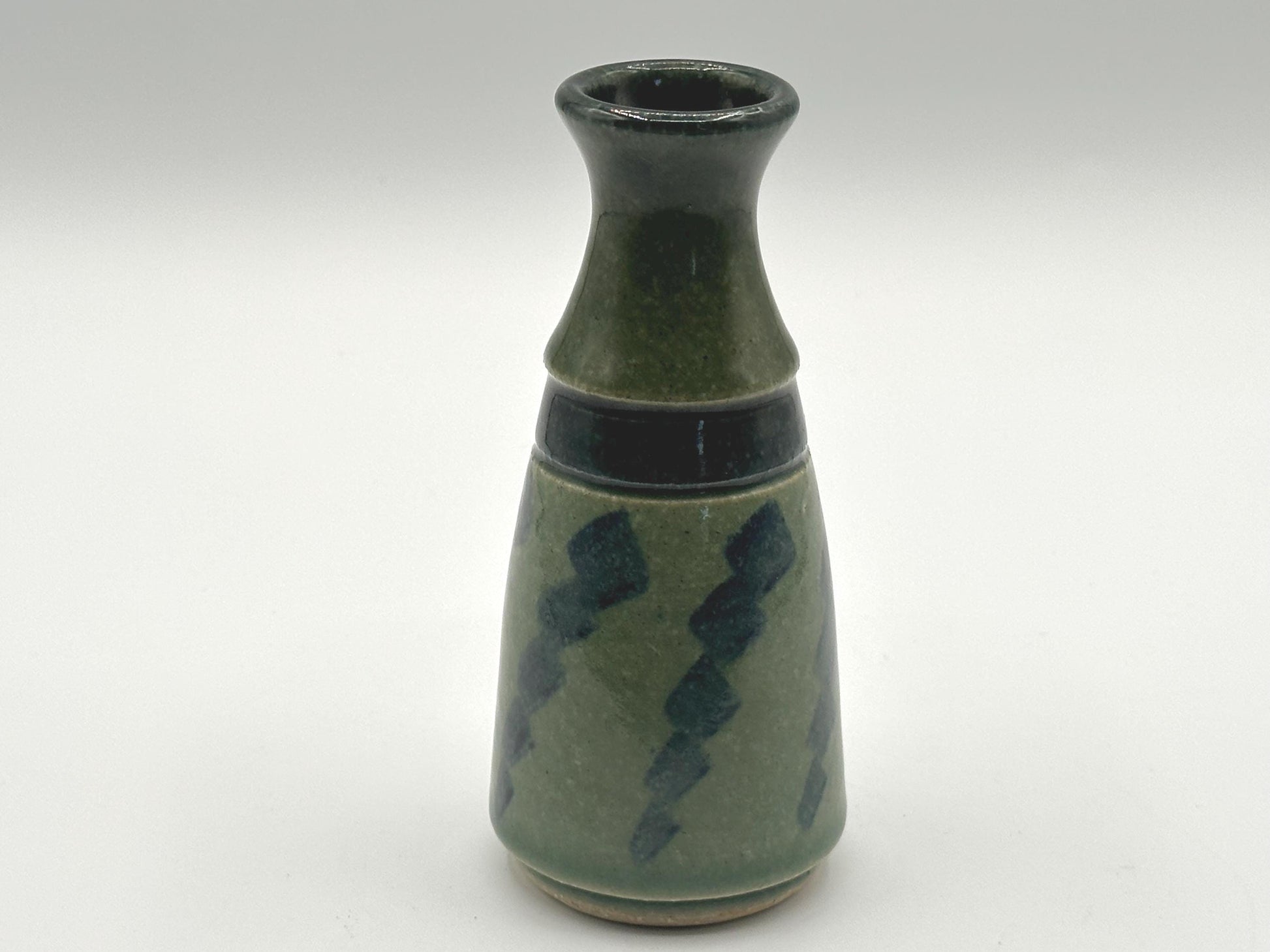 Rare Signed Jerry L. Josserand Studio Art Pottery Vase - Vintage Mid-Century Collector's Piece