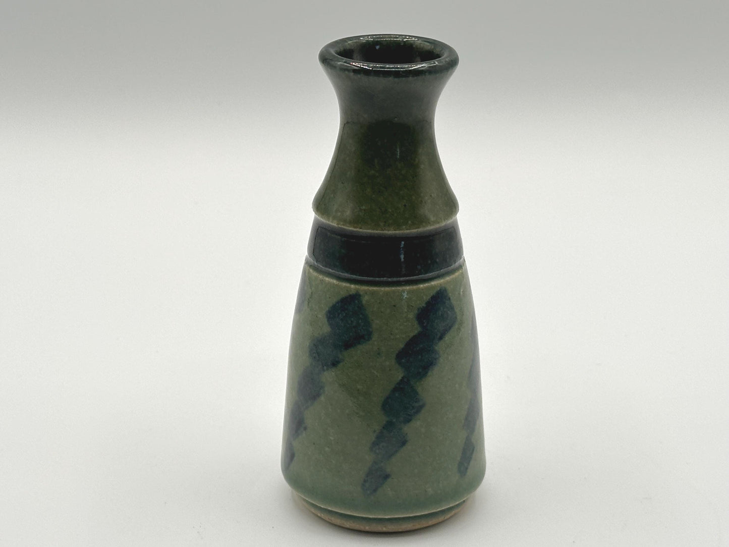 Rare Signed Jerry L. Josserand Studio Art Pottery Vase - Vintage Mid-Century Collector's Piece