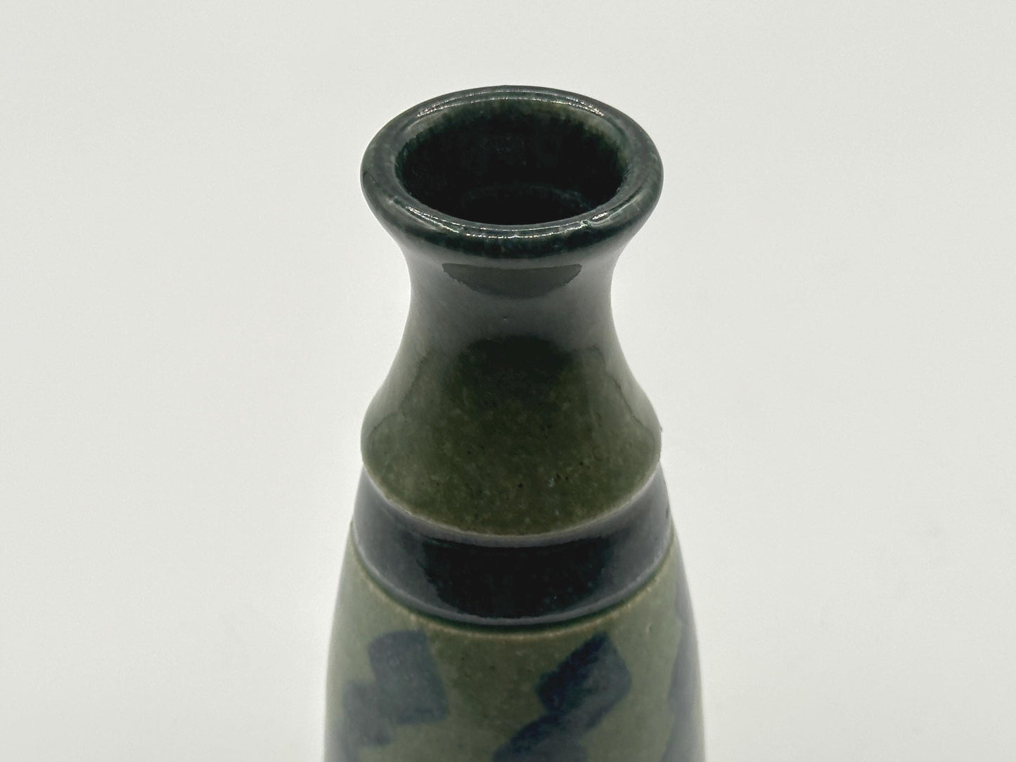 Rare Signed Jerry L. Josserand Studio Art Pottery Vase - Vintage Mid-Century Collector's Piece