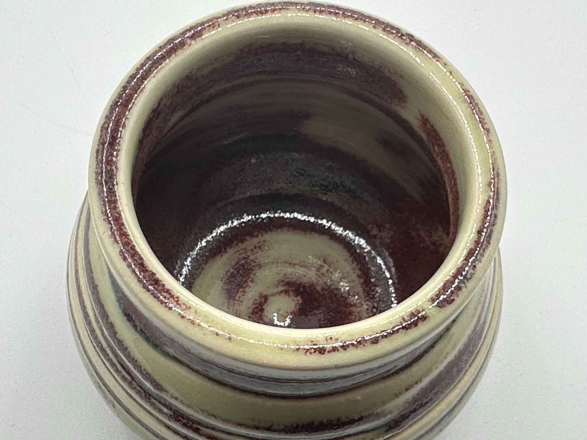 Artisanal Signed Fermentation Crock: Handcrafted Ceramic Pickling Jar with Lid for Kitchen