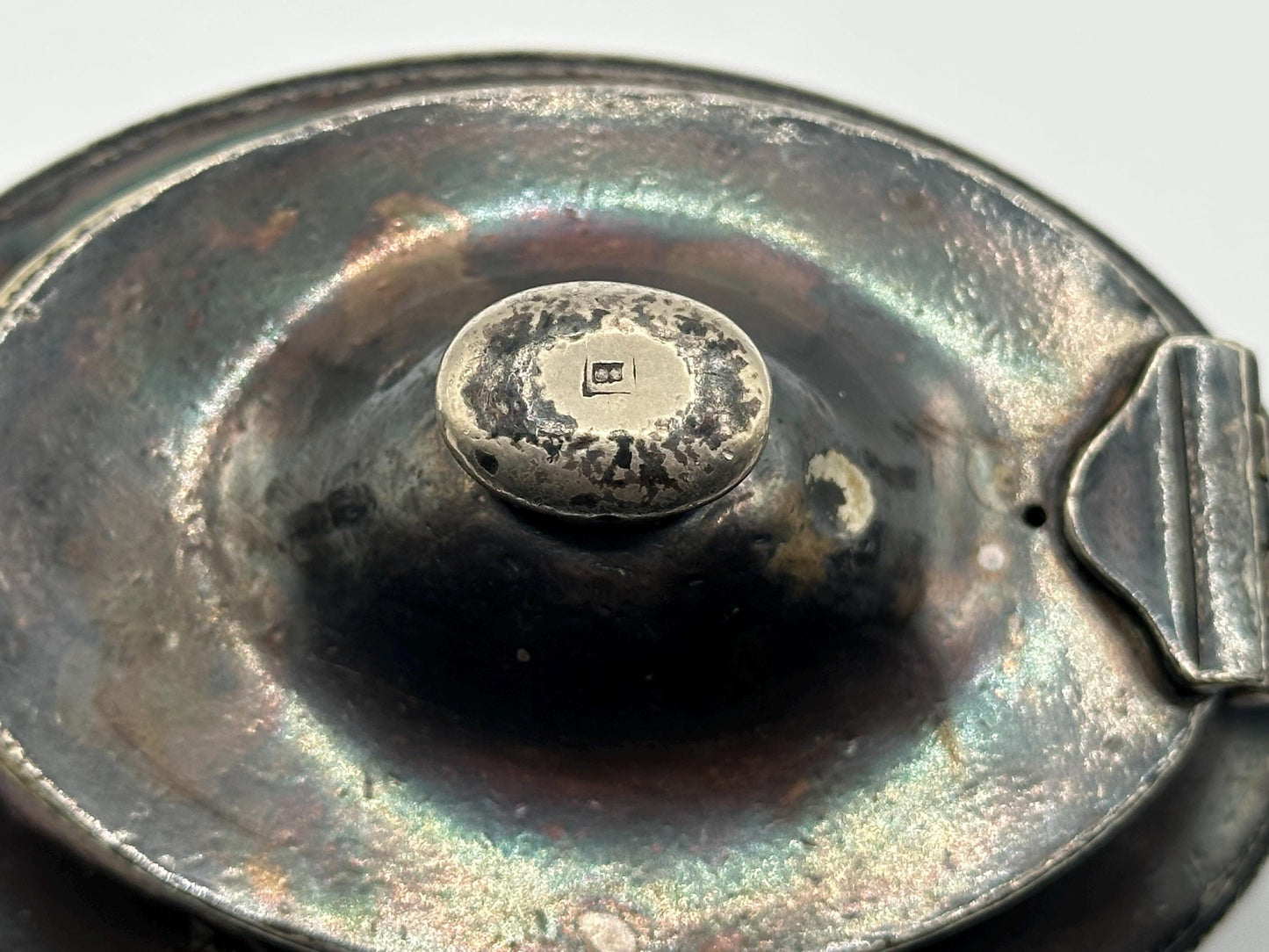 Vintage San Francisco Silver-Coated Teapot - Rare M Co. Antique Collectible Tea Serving Piece