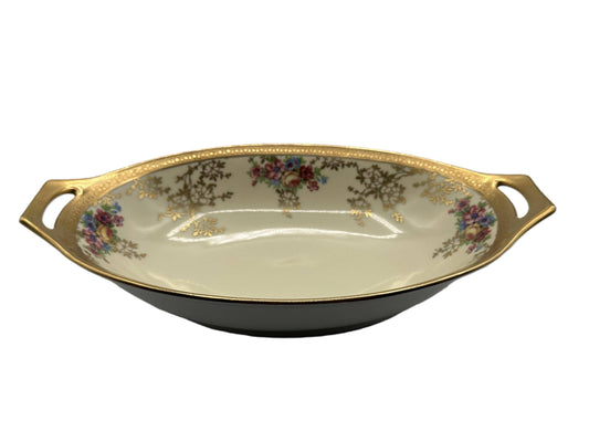 Vintage Bavarian Thomas Porcelain Serving Dish - Elegant German Dinnerware for Entertaining