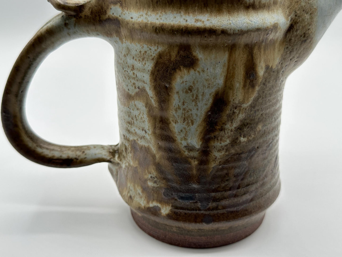 Handcrafted Preuss Signature Ceramic Teapot: Artisanal Studio Pottery with Elegant Handle