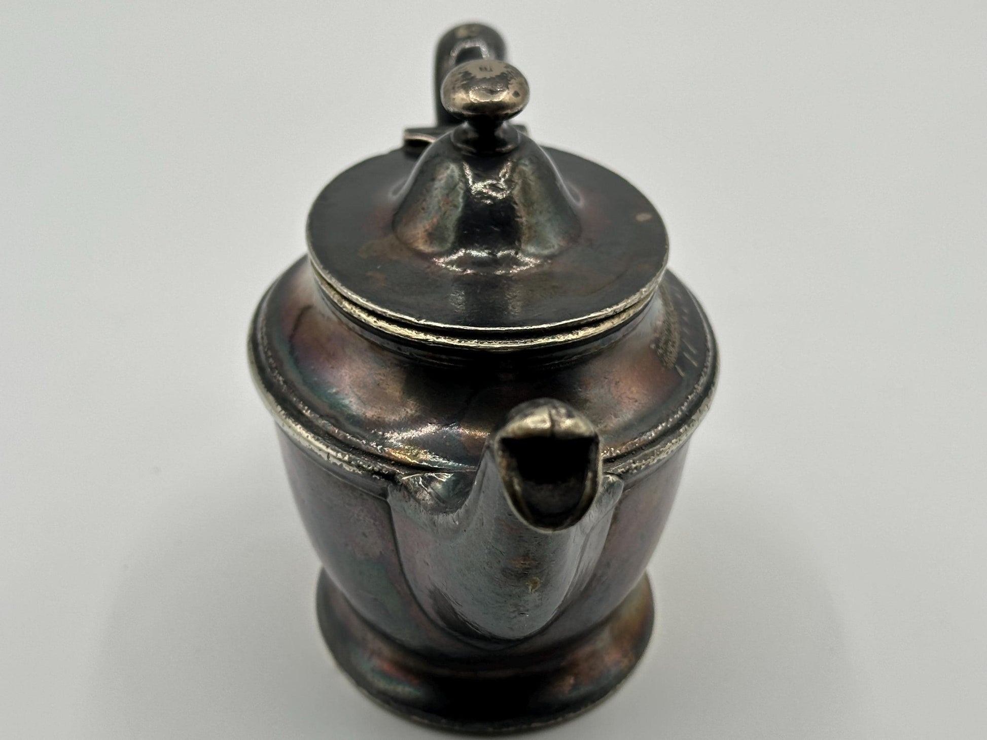 Vintage San Francisco Silver-Coated Teapot - Rare M Co. Antique Collectible Tea Serving Piece