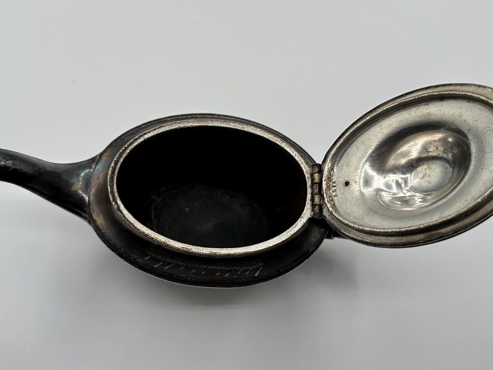 Vintage San Francisco Silver-Coated Teapot - Rare M Co. Antique Collectible Tea Serving Piece