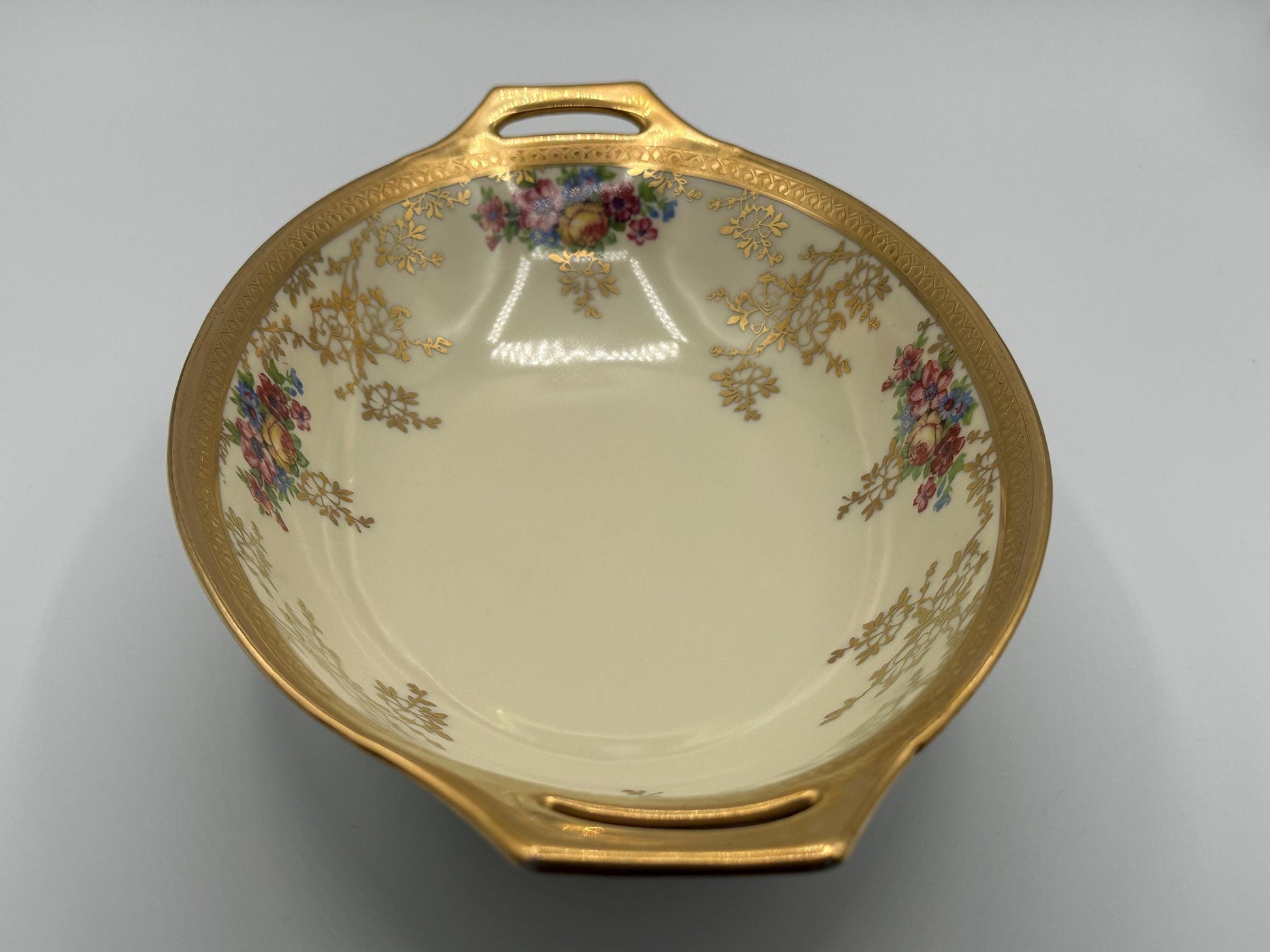 Vintage Bavarian Thomas Porcelain Serving Dish - Elegant German Dinnerware for Entertaining