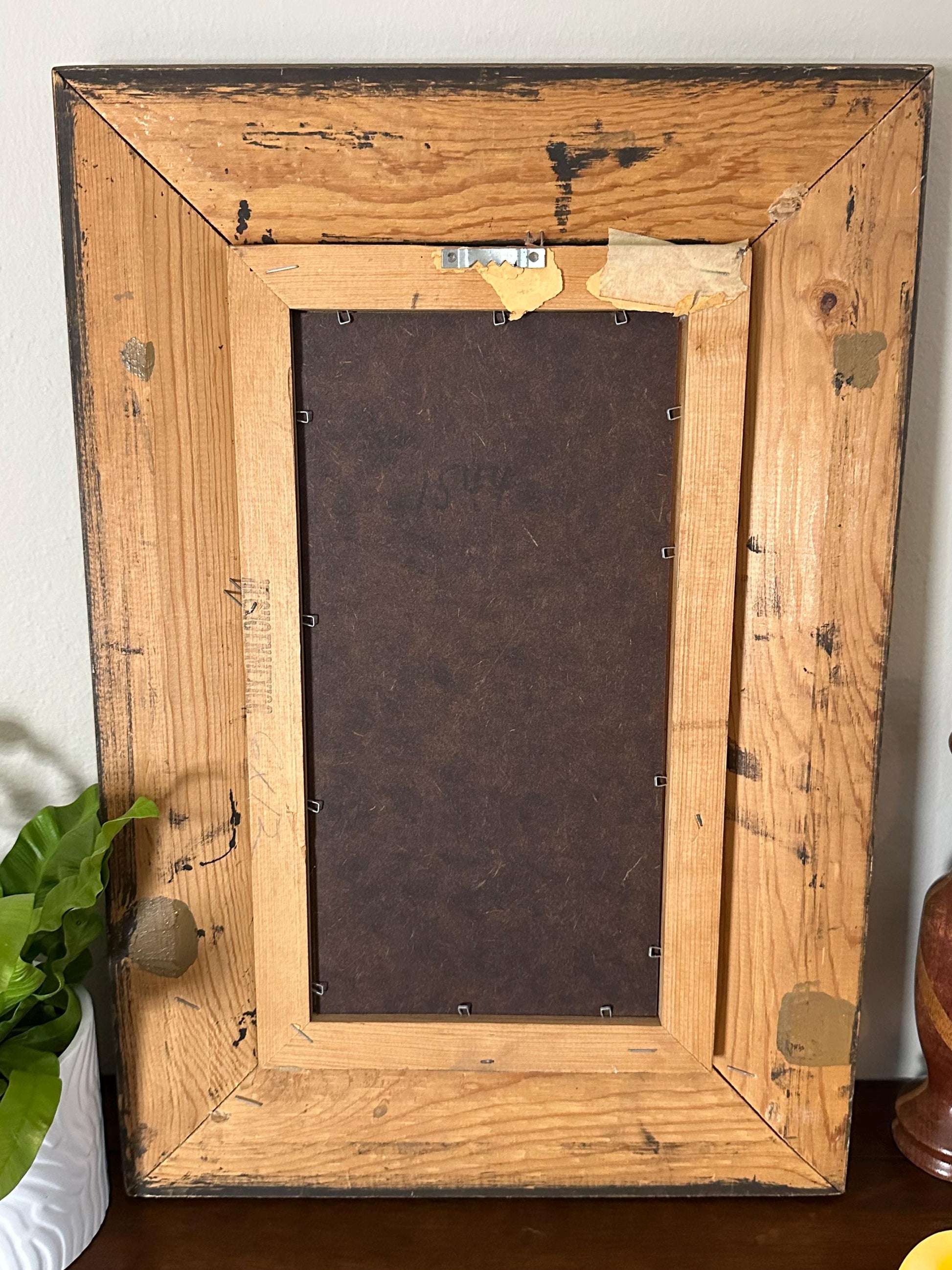 Vibrant Floral Oil Painting in Ornate Carved Frame by Mexican Artist Lanny - Signed Original Artwork