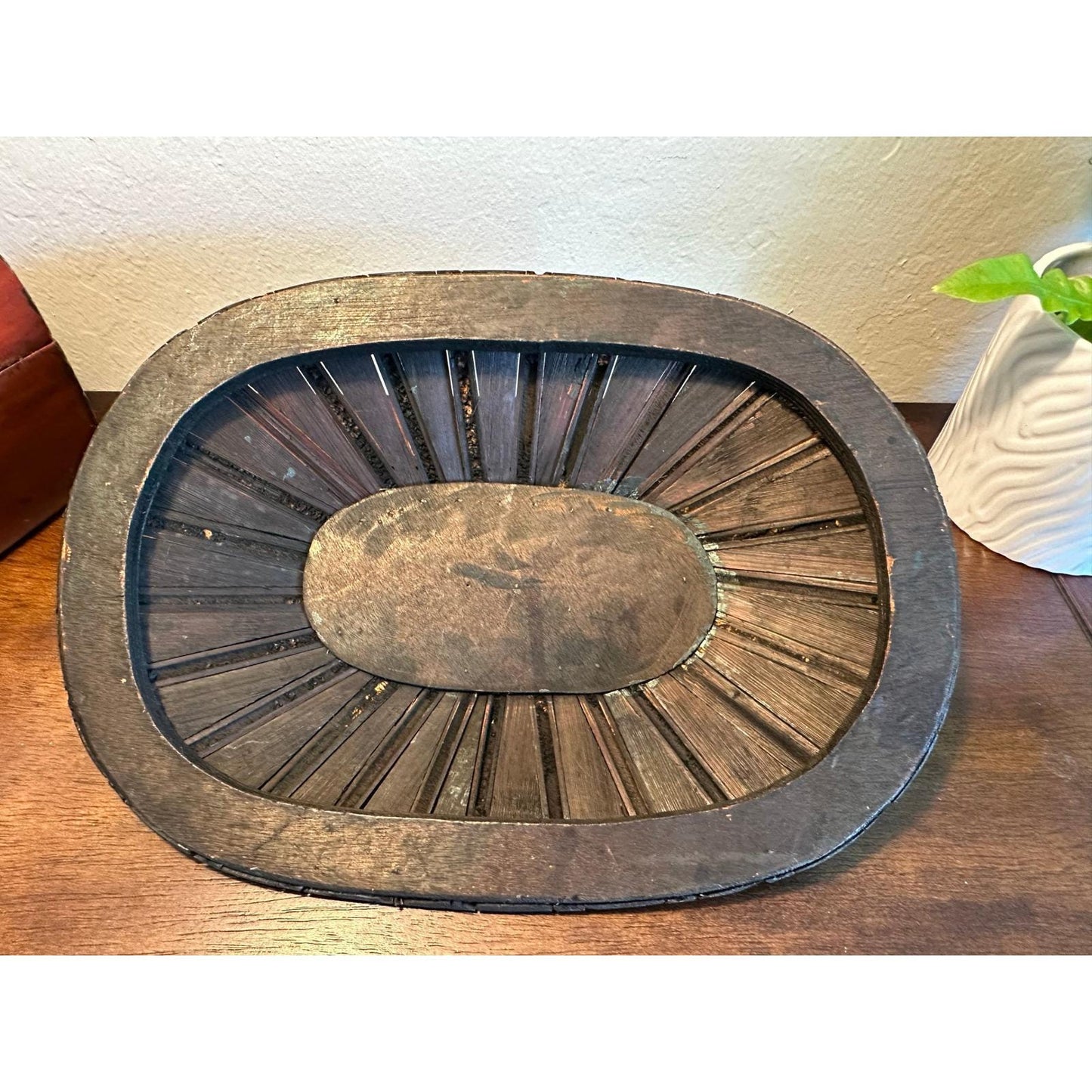 Large Vintage Bamboo Lidded Storage Box 15" – Chinoiserie Modern Container Case