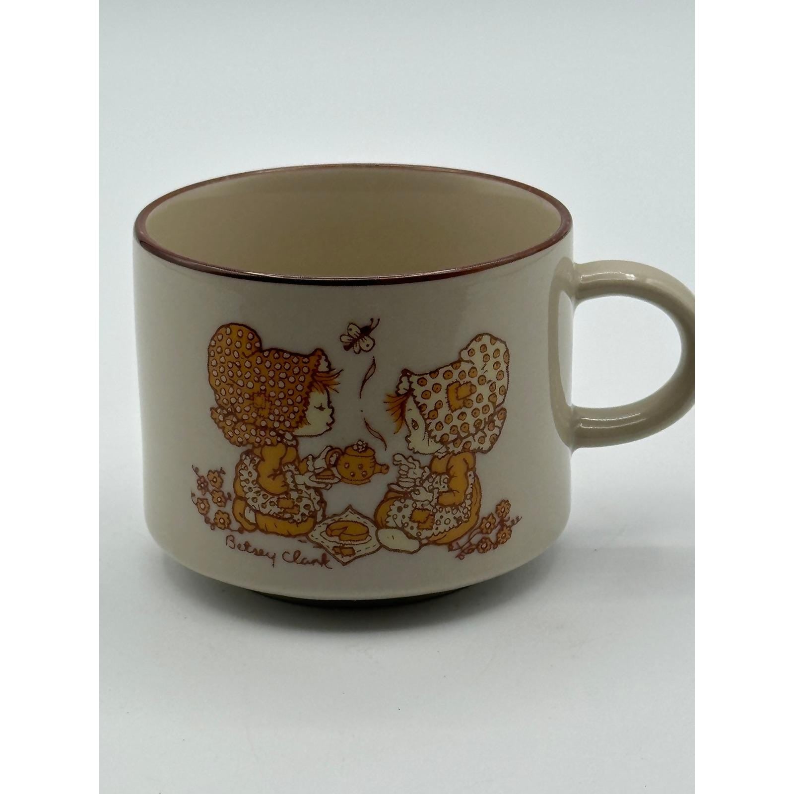 Vintage Betsey Clark Charmer Cup & Saucer Set 1970s Hallmark Collectible Tea Coffee Serving