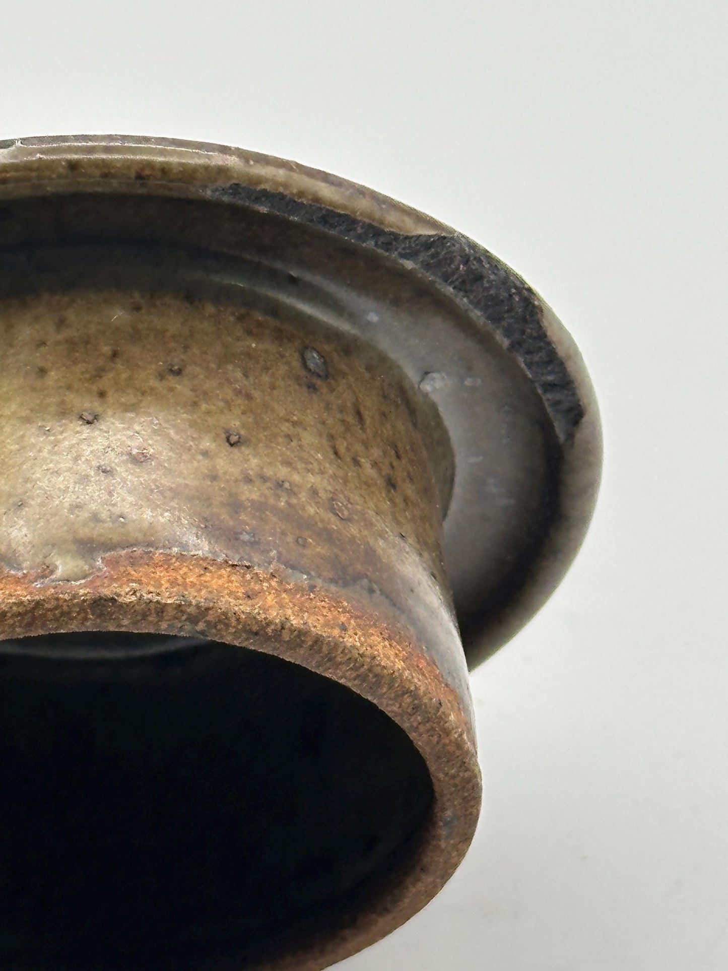 Artist Signed Studio Pottery Teapot - Handmade Stoneware Ceramic Vessel