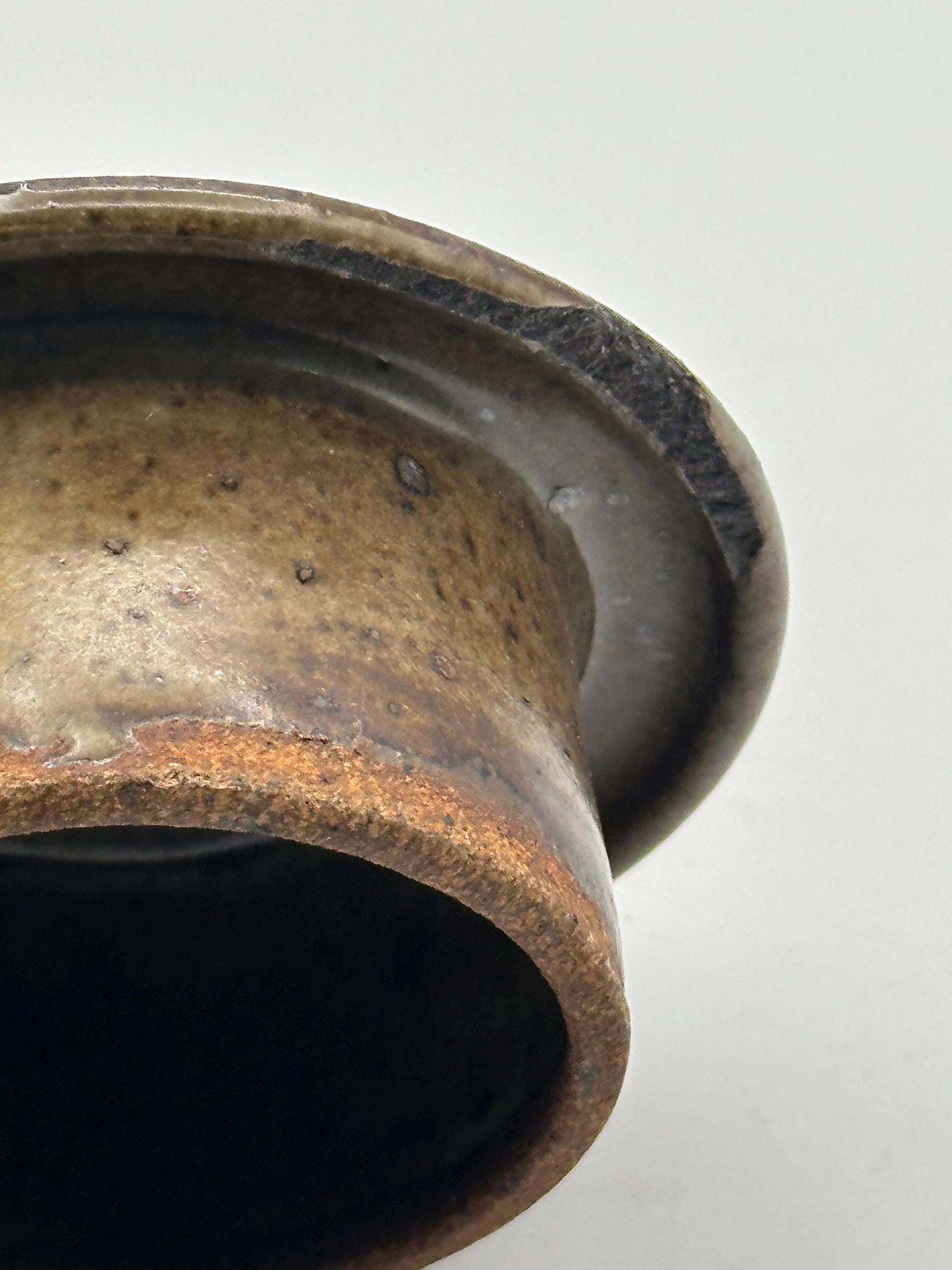 Artist Signed Studio Pottery Teapot - Handmade Stoneware Ceramic Vessel